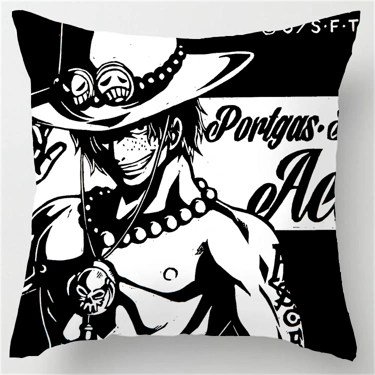 Одна деталь наволочка творческий мультфильм Луффи закон Сабо ace Зоро короткая
