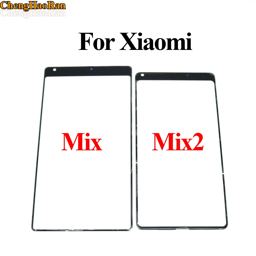 ChengHaoRan для Xiaomi Mix2 mi 5C внешняя стеклянная линза сенсорный экран Переднее Стекло