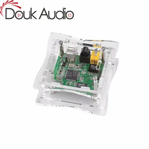 CM6631A USB к SPDIF конвертер коаксиальный Оптическое волокно 32 бит384K wакриловый чехол