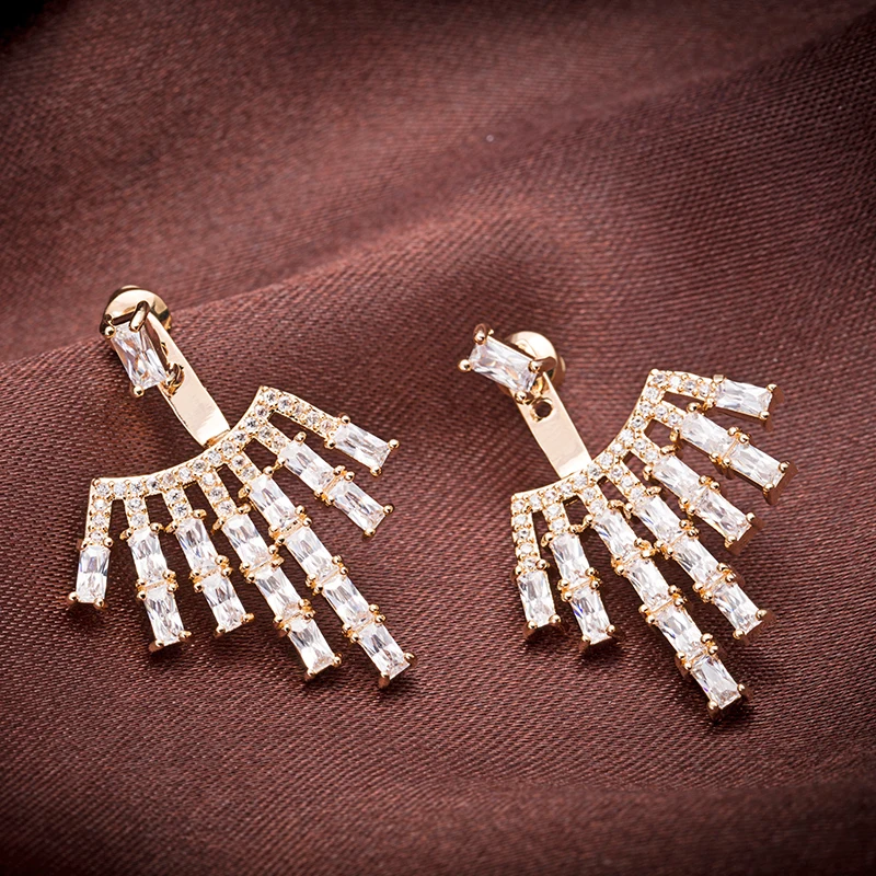 GAOLA 2017 женские модные серьги Благородные Свадебные ювелирные изделия роскошные