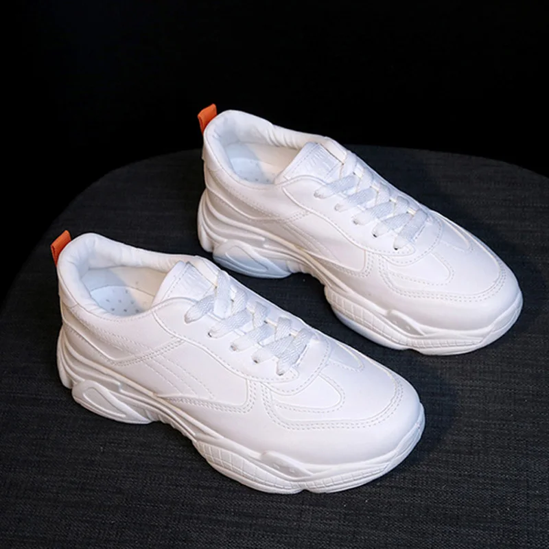 Женская Повседневная обувь Модные женские кроссовки дышащие на плоской подошве