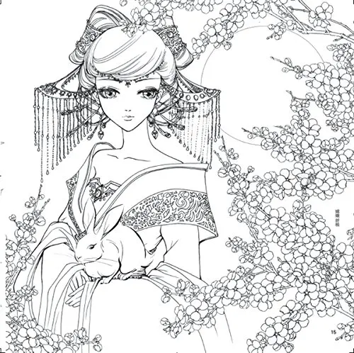 Книга для рисования старинной красоты рисунок из мультфильма альбом эскизов