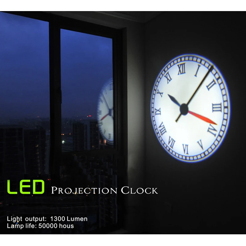 Светодиодные проекционные часы светящиеся светодиодные цифровые с красивым