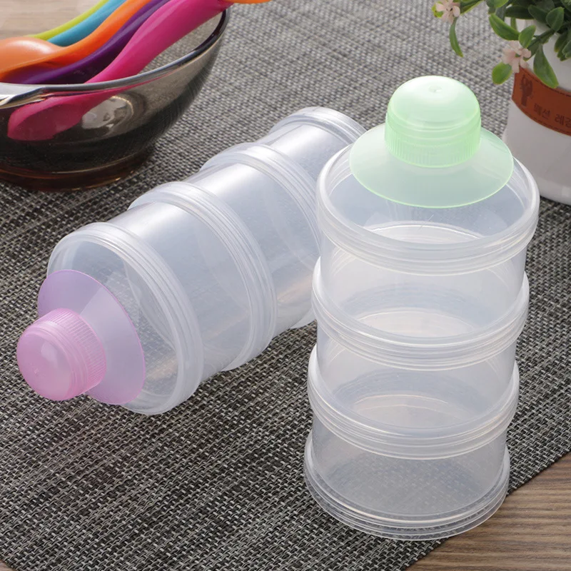Home Kitchen Storage Bottle Jar Cereal Dispenser Tanks Baby Milk Powder Box Feeding Cans Formula Food Container | Дом и сад