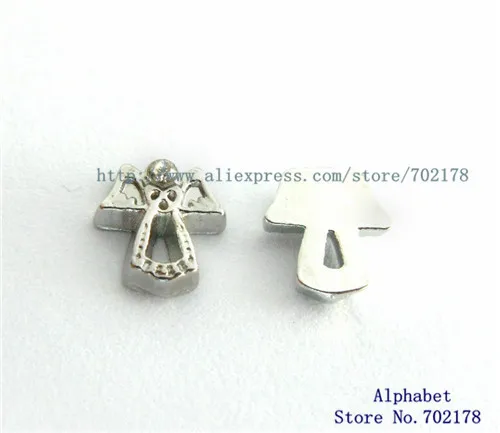 Крыло ангела 10 шт плавающий медальон очарование подходит FC1055 | Украшения и