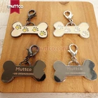 Бесплатная доставка с лазерной надписью запись информации о домашних животных кости печать формы высокое качество цинковый сплав собака id тег