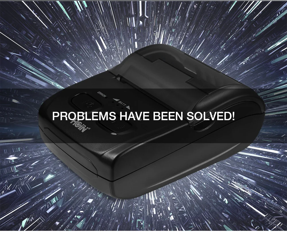 HOIN HOP H200 58 мм Термопринтер Bluetooth USB портативный мобильный чековый принтер печатная машина устройство PK MTP-II