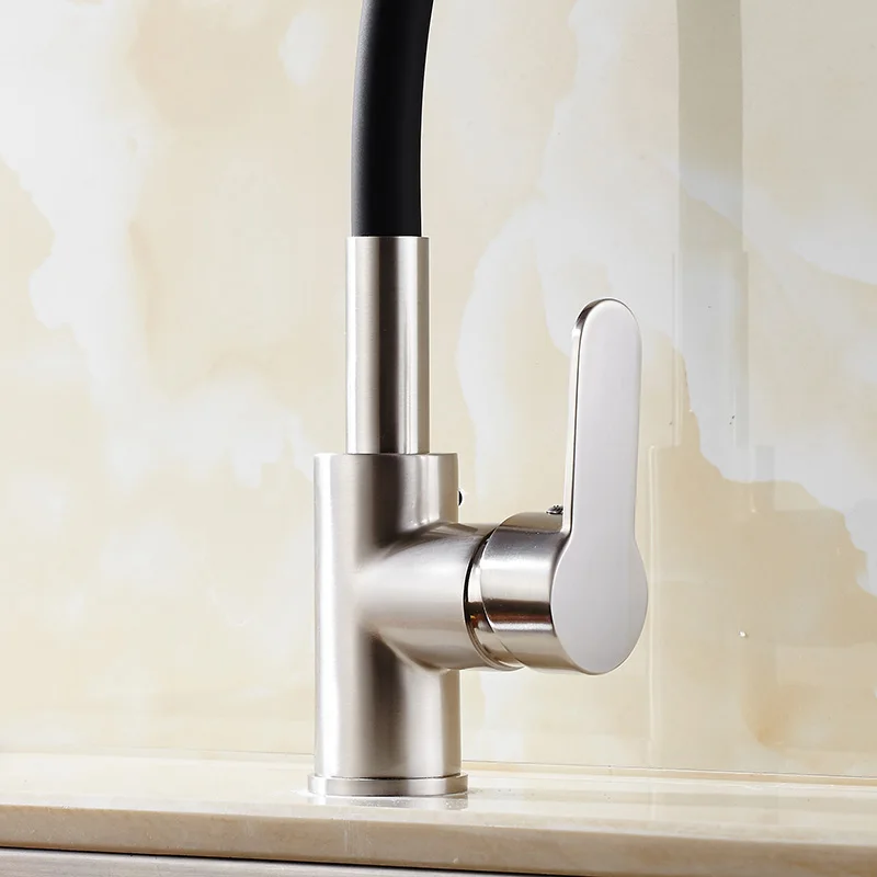 Кухня смесители тянуть вниз предварительно краску опрыскиватель кран латунный