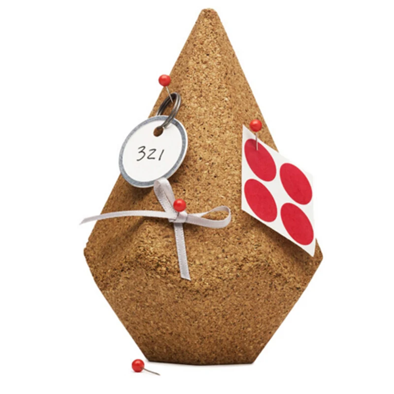 Деревянный держатель для сообщений из пробкового дерева Daimond Sharp Phellem деревянный