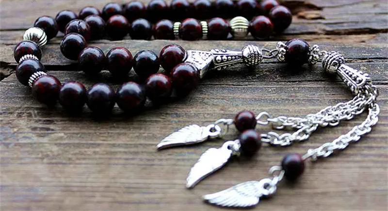 Четки круглые из натурального камня для мужчин и женщин 8 мм | Украшения