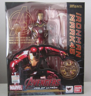 НОВЫЙ горячий 16 см мстители Super hero Железный человек MK43 движимого действий рис