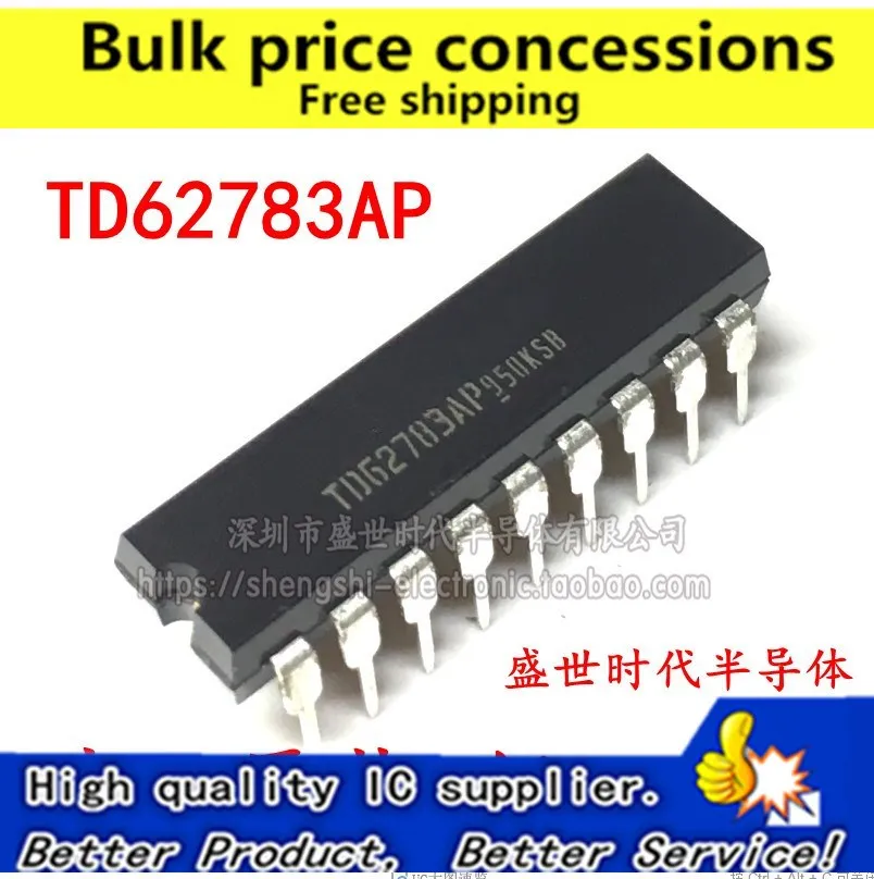 

Free shipping 20pcs/lot TD62783APG TD62783 TD62783AP DIP-18