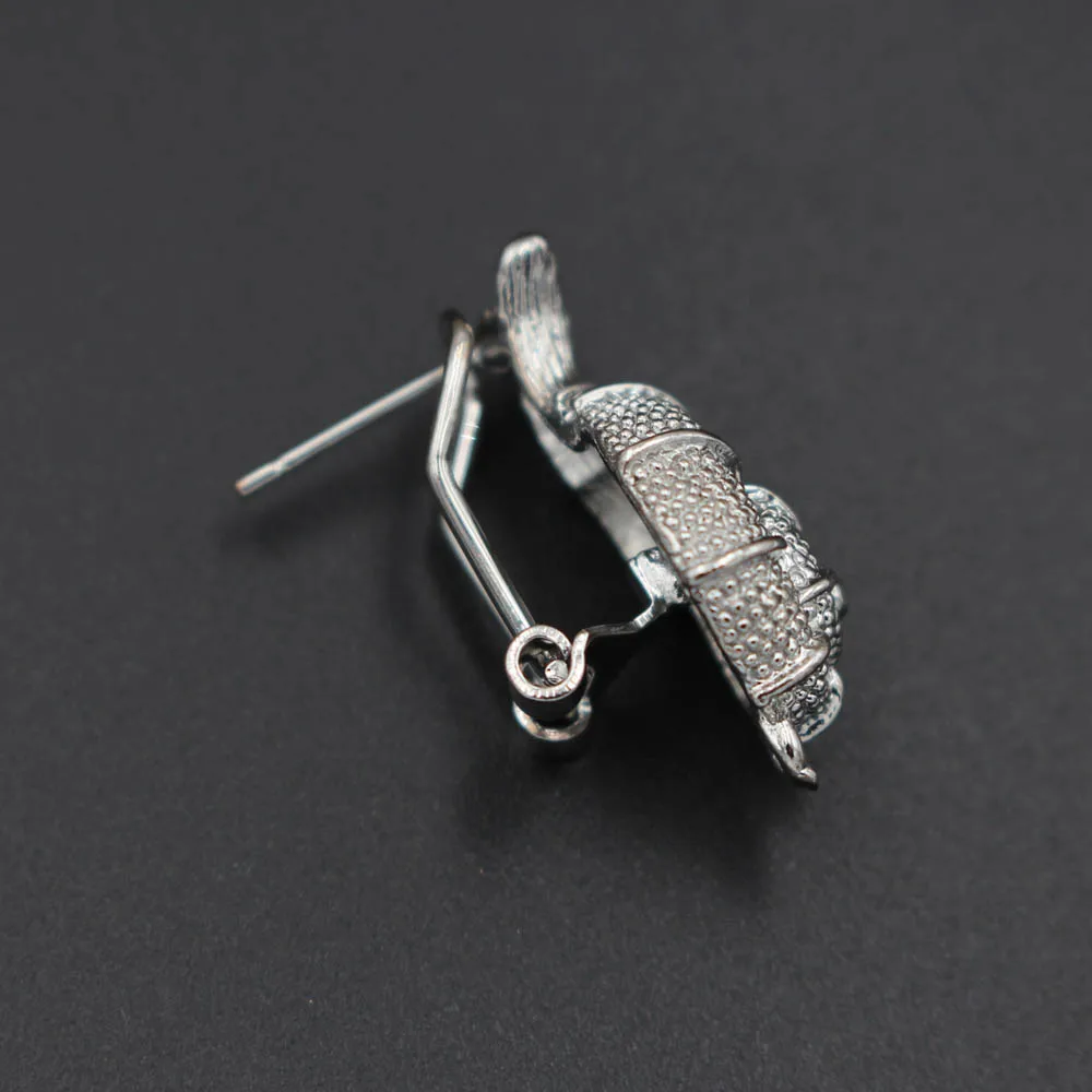 Африканские серьги клипса зажим для задней петли соединители основание в виде