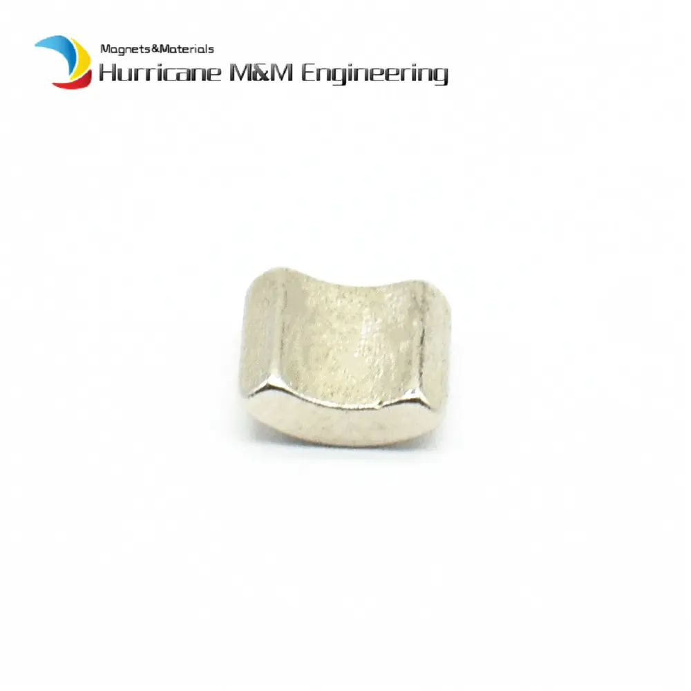 NdFeB дуговой сегмент OR4.6 * IR3.2 W6.22 L5.7mm N38SH Moto магнит для генераторов Неодимовый