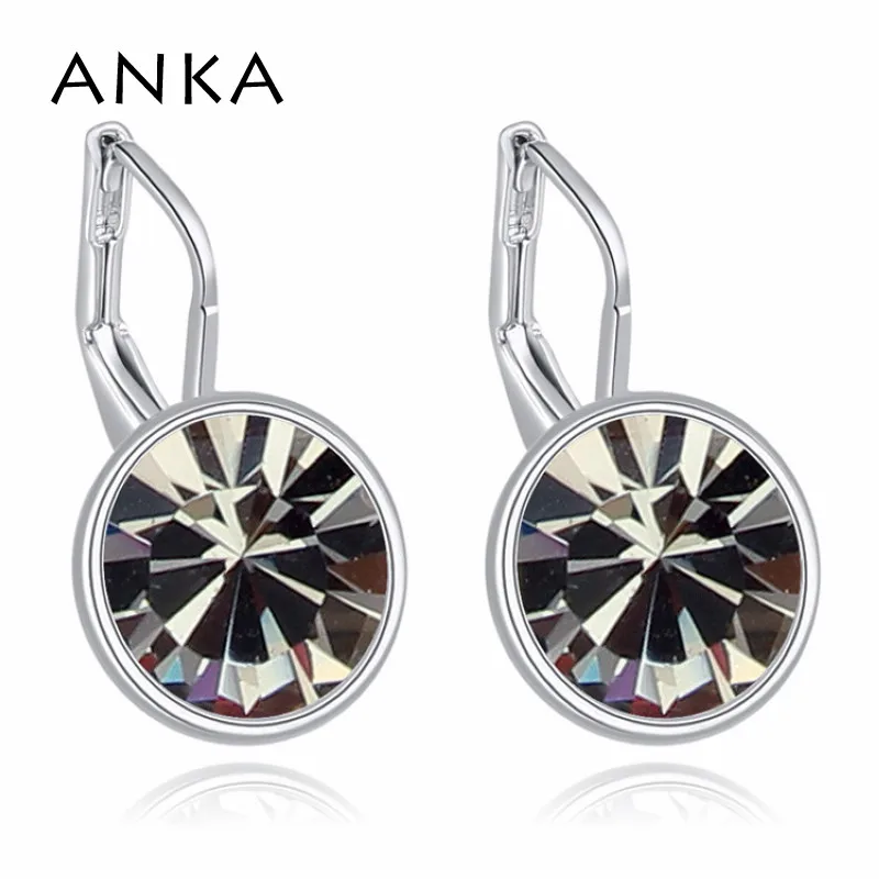 

ANKA Original Bella Mini Piercing Clip Earrings Party Jewelry Women Gift Crystal Gift For Women Crystals from Austria #119516