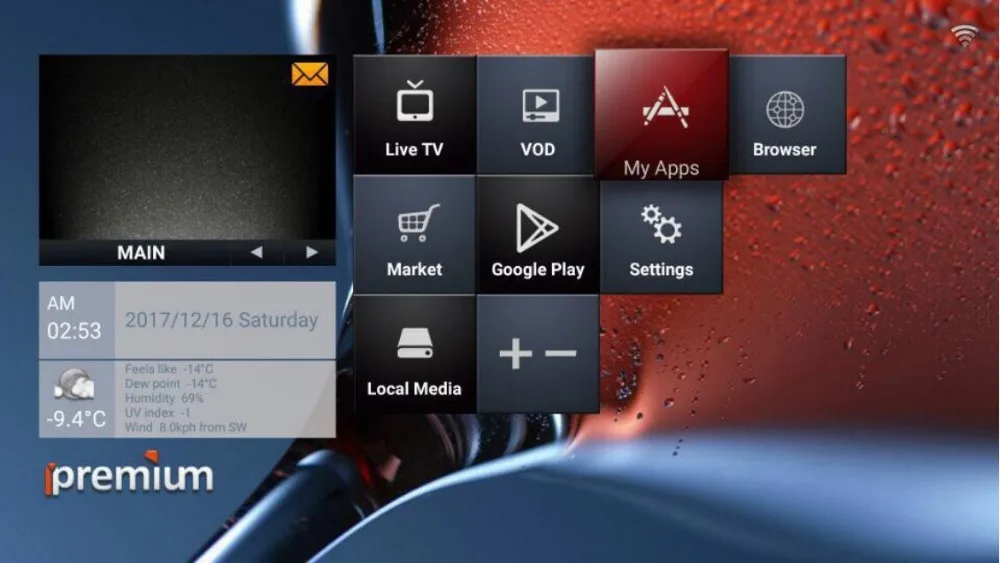 Amlogic S905X 4 ядра к UHD Android 6 0 ТВ коробка 1 ГБ оперативная память 8 Встроенная IPREMIUM Smart