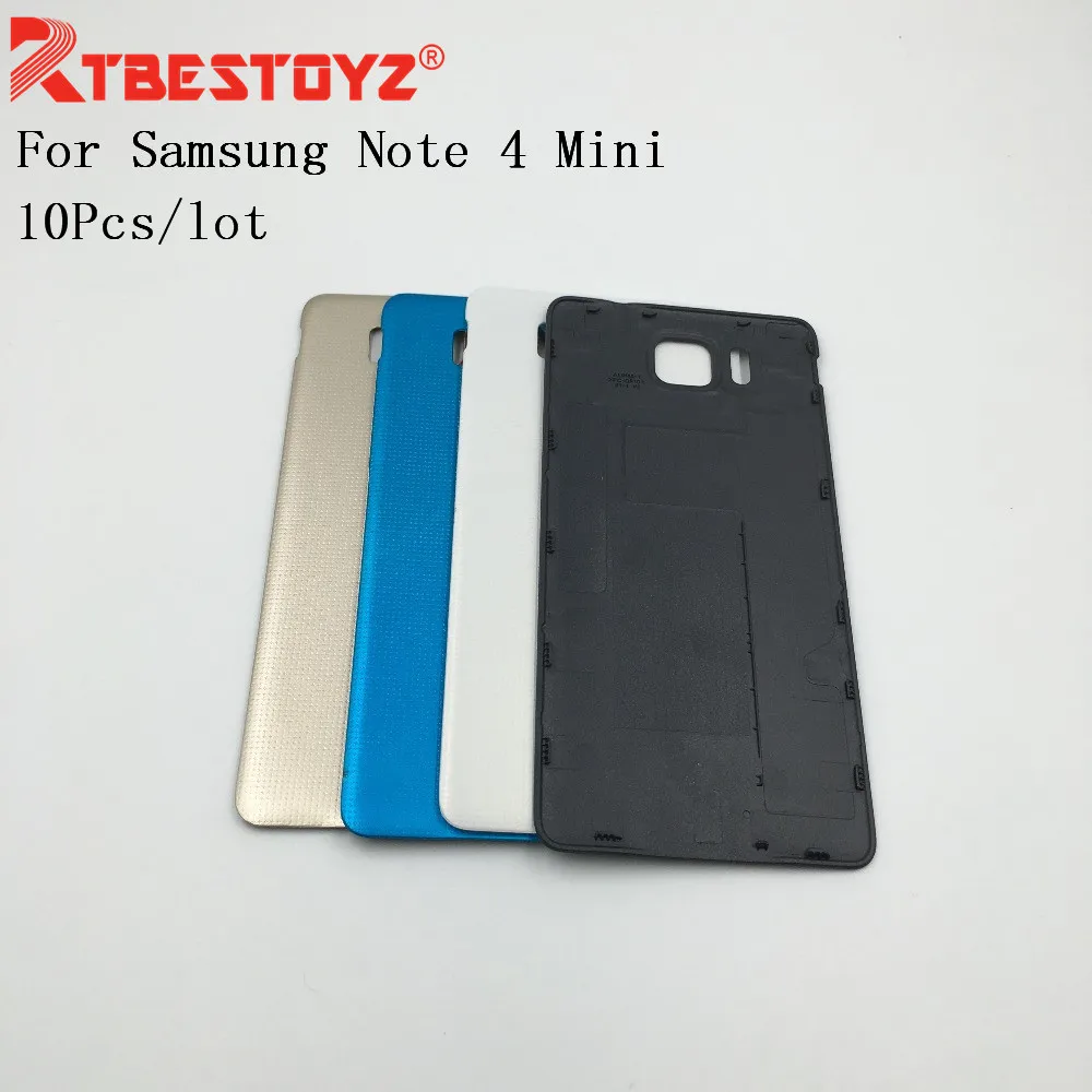 RTBESTOYZ 10 шт. задняя крышка корпуса батарейного отсека запасные части для Samsung Note 4