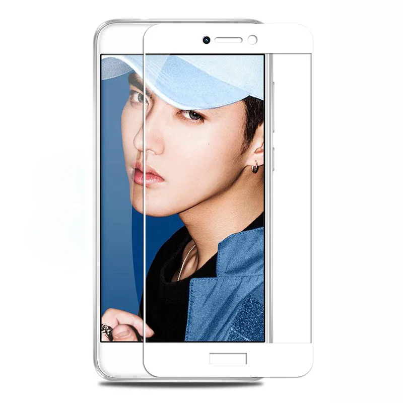 Для huawei P9 P8 Lite 2017 полноэкранная защитная пленка закаленное стекло для Huawei Honor 8 10