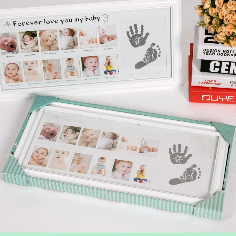 Детское платье в европейском стиле DIY отпечаток Handprint след фото картинки рамки