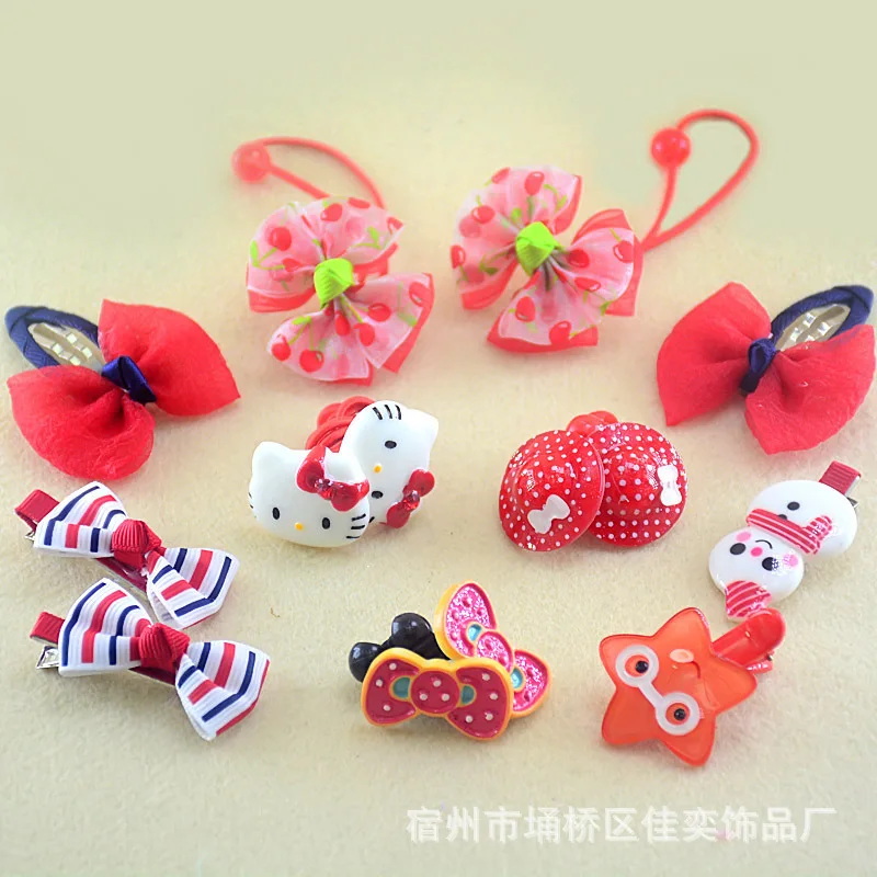 Hello kitty Аксессуары для волос El Cabello аксессуары для женщин резинка на голову Детские аксессуары для волос заколка