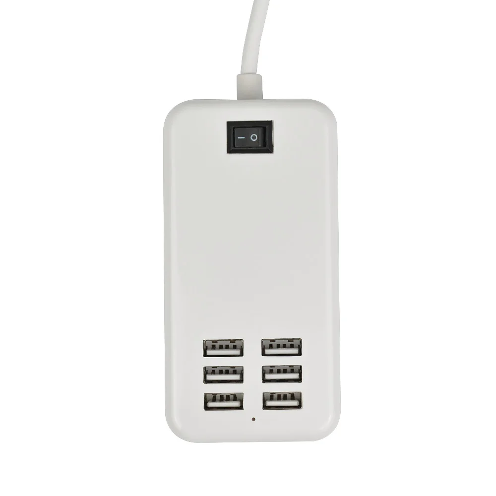 AIYIMA настольное зарядное устройство USB концентратор 6 портов ЕС настенная розетка