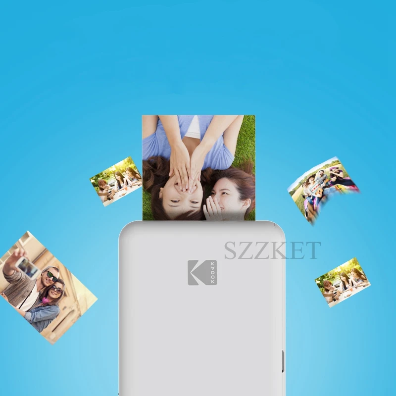Bluetooth подключение сублимации мобильный телефон цветной фотопринтер карманный мини портативный фотопринтер 3 дюймов фото для Kodak PM220