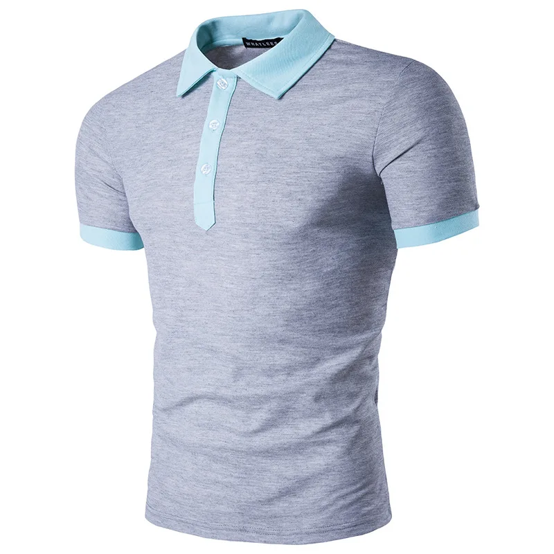 hot men's polo shirt new style short Dress Spring and summer leisure The New Short sleeve POLO self-cultivatio | Мужская одежда