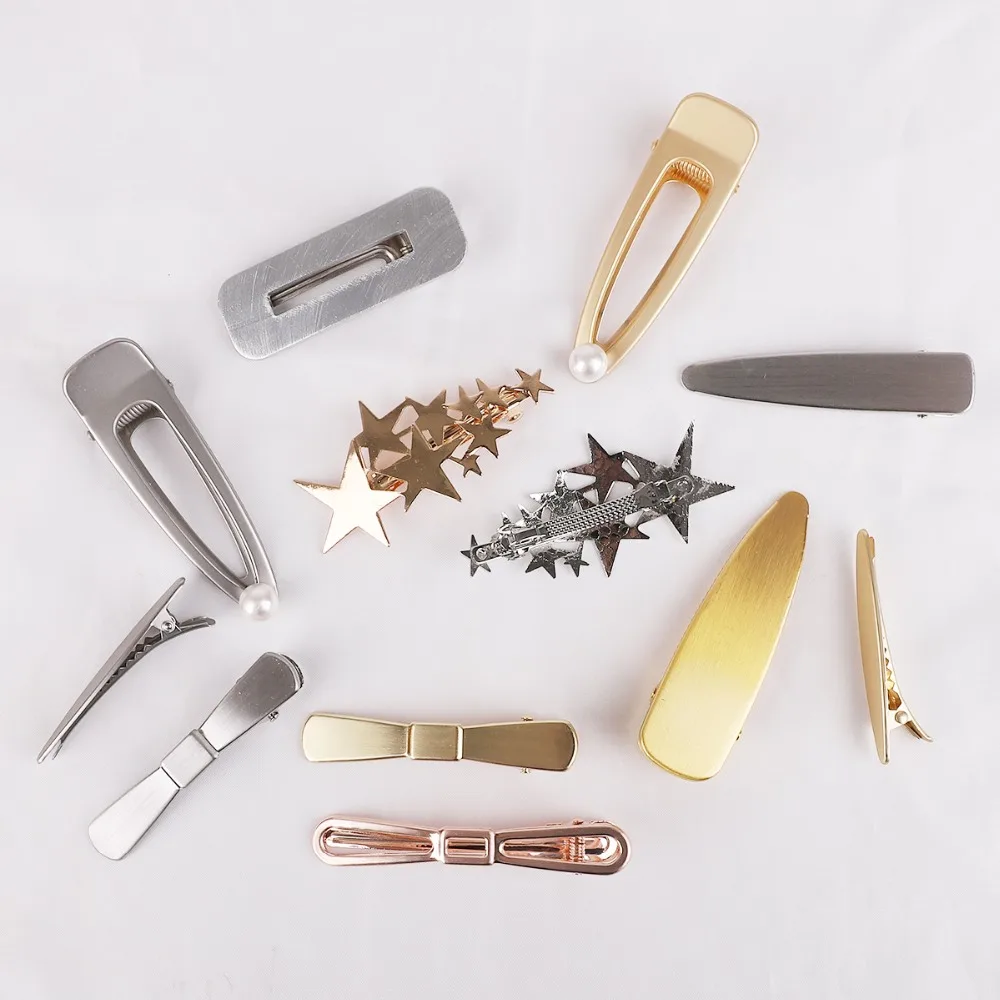 Новинка шпильки для волос со звездами золотого цвета ювелирные изделия заколки