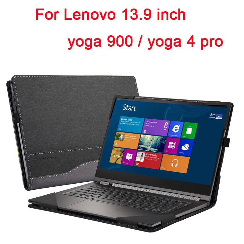 

Case For Lenovo Yoga 900 Yoga 4 Pro 13.9 Laptop Sleeve Detachable Notebook Cover Bag Protective Skin Stylus Gifts