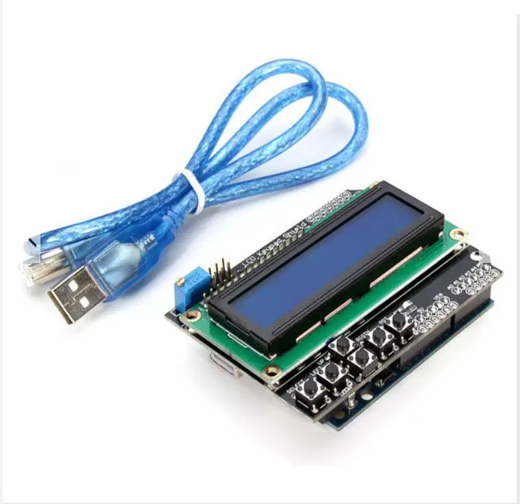KuaiJieWei 3D Магазин принтеров UNO R3 USB макетная плата с ЖК экраном 1602 для Arduino|Детали и