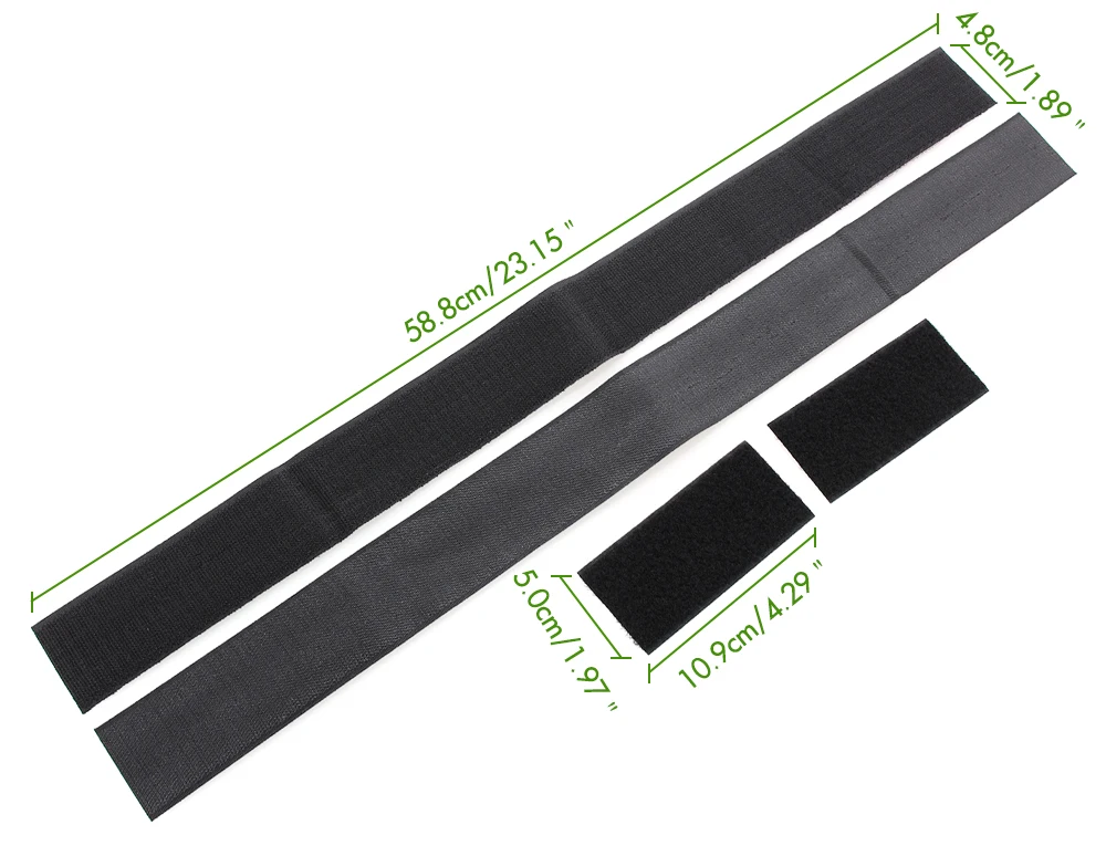 Автомобильный органайзер для багажника ремни крепления огнетушителя черный