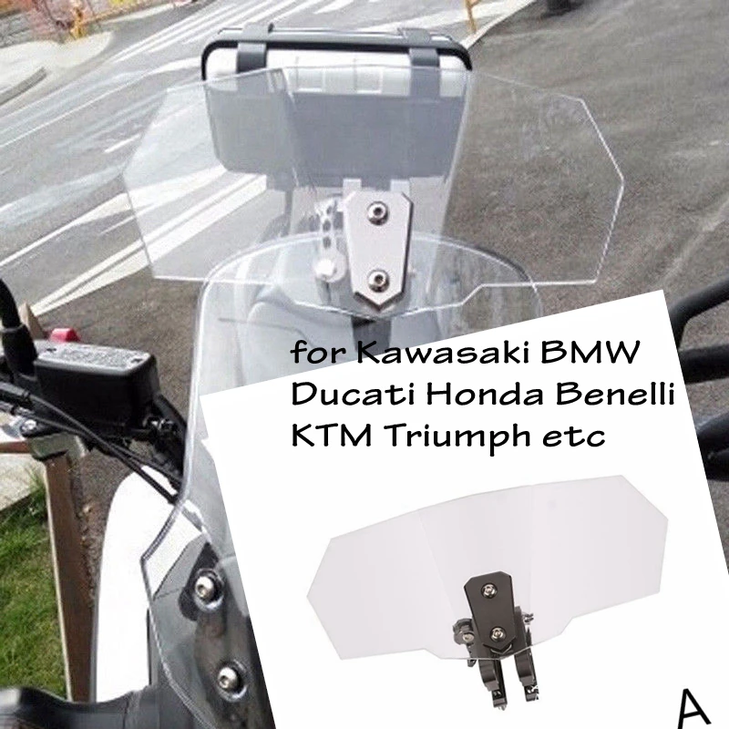 Регулируемый спойлер на лобовое стекло ветрового стекла для Yamaha XT1200Z XT660Z Tenere FJR1300