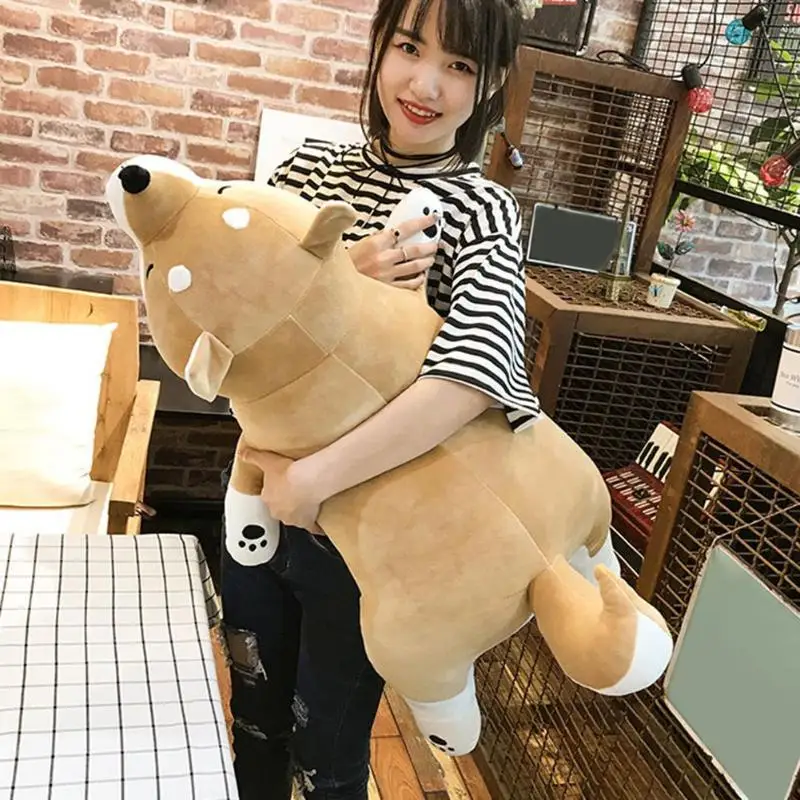 

Dog Stuffed Plush Toys Down Cotton Soft Cute Cartoon Animals Pillow Kids Sleeping Dog Stuffed Toy Baby Bedding Accessories