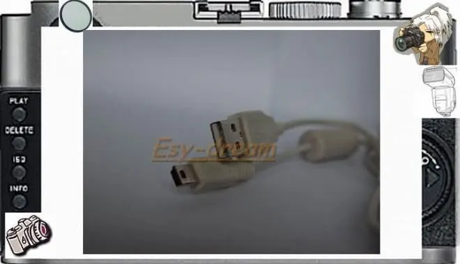 Камера USB кабель для передачи данных USB 2,0 A to Mini B 5-контактный зум-объектив для Canon Powershot 80D 700D 650D 1300D IFC-150U IFC-200U IFC-300PCU IFC-500PCU