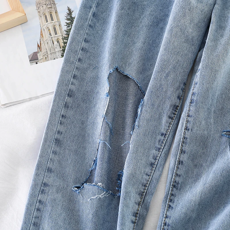 2019 новые модные женские джинсы ретро с высокой талией брюки J388 |