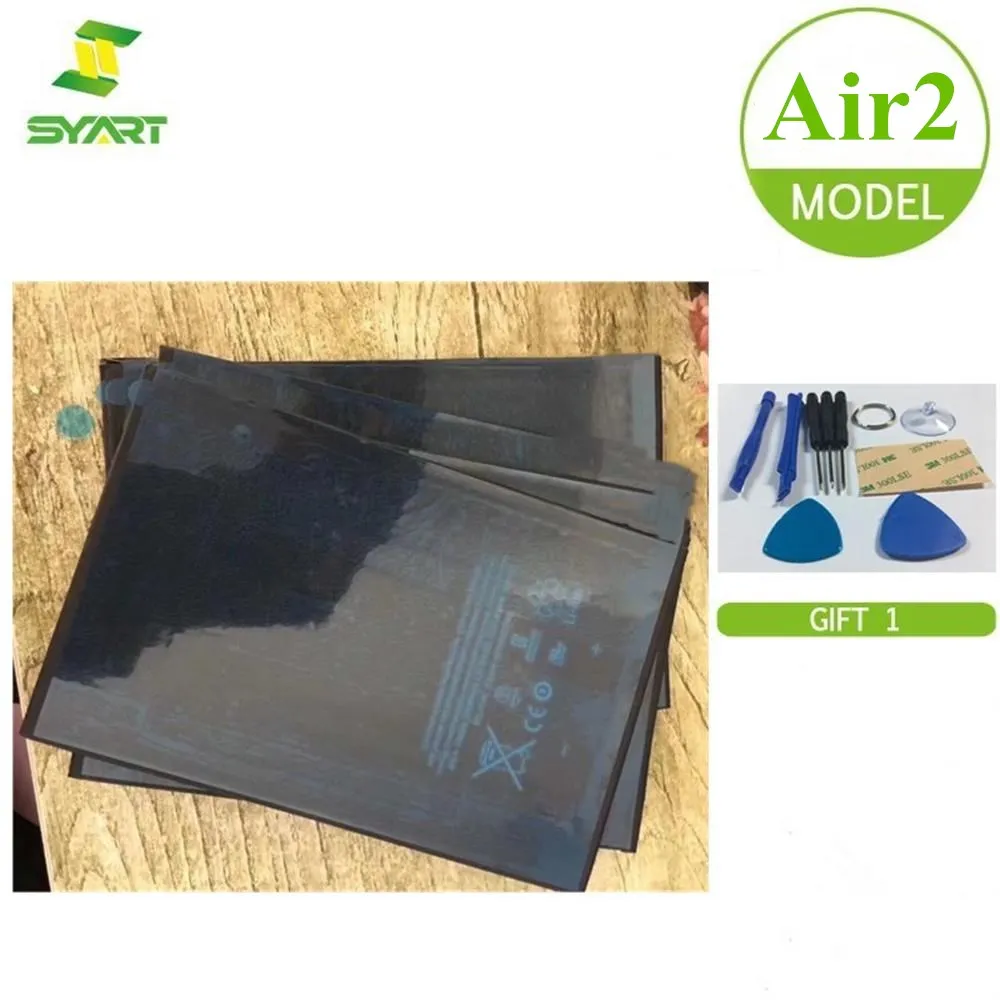 SYART испытания Батарея для iPad Air 2/6 A1566 A1567 7340 мАч 0 цикл Li-Ion Внутренний Замена