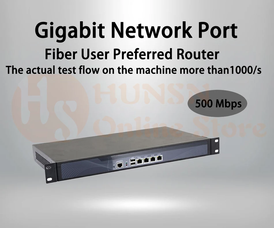 Брандмауэр Mikrotik Pfsense vpn-сетевая безопасность устройства маршрутизатор ПК Intel quad core COM J1900 [HUNSN SA19R],(4LAN/2USB/1COM/1VGA
