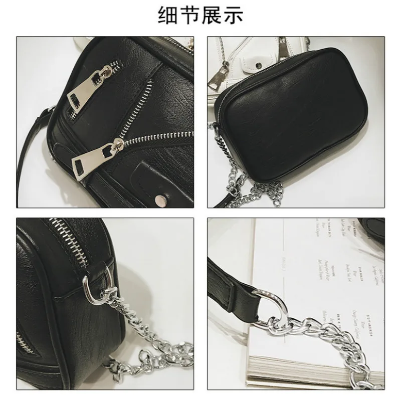 Новые поступления модные Стиль женский черный Цвет куртка Сумка Телефон Кошелек