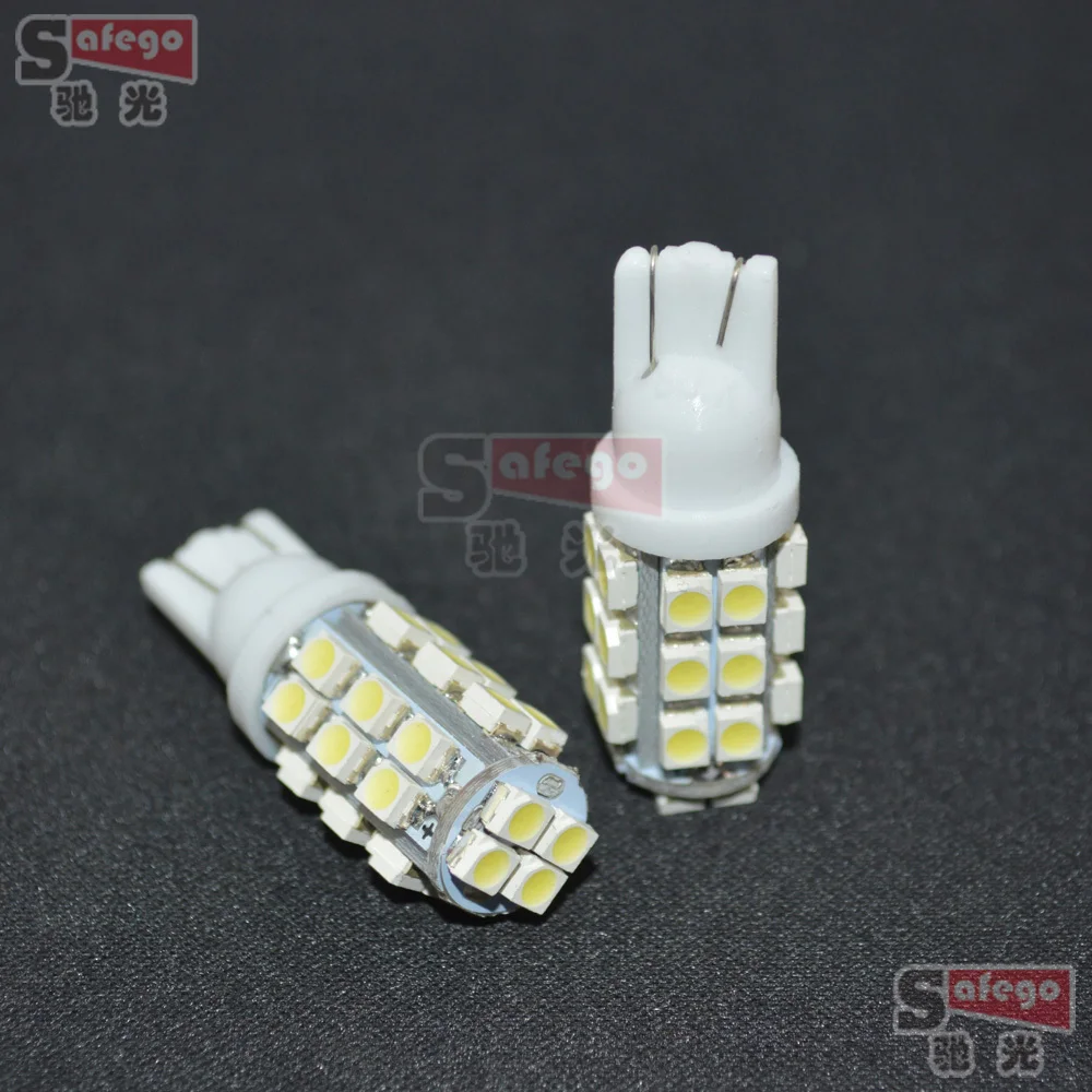 20 штук 168 192 t10 w5w светодиодный 12V t10 светодиодный Белый T10 68smd 1206(3020) 68 SMD светодиодный авто лампы светодиодные сигнальные лампы Белый супер яркий свет