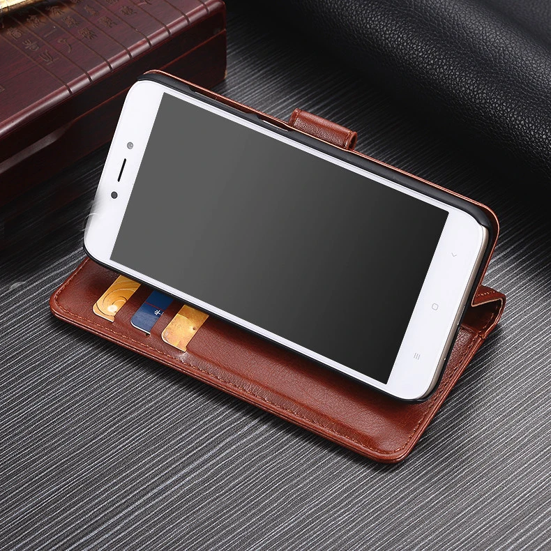 Флип чехол для Xiaomi Redmi 5A кожаный с подставкой и силиконовым чехлом 2 ГБ 16 ГБ|leather