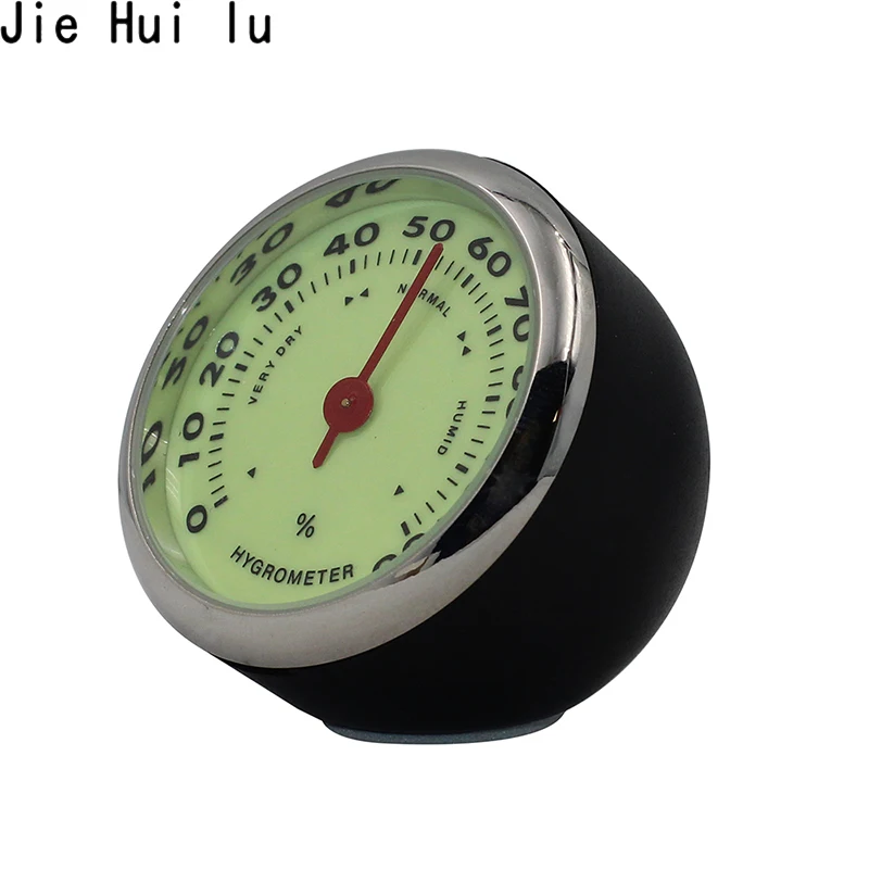 Автомобильные цифровые электронные часы с термометром и гигрометром