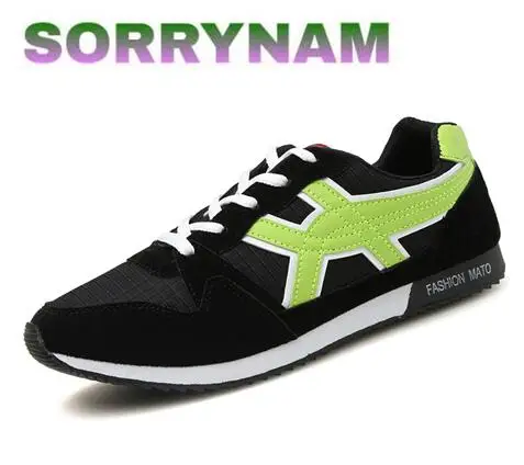 SORRYNAMTrainers Обувь Мужчины Холст Лето Мужская Повседневная Дышащая Квартиры Ходьбы