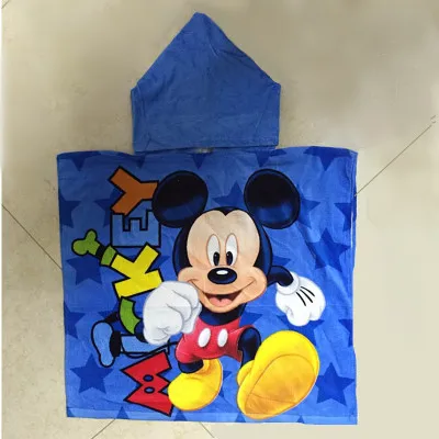 D Дисней, 60x120 см, детское хлопковое банное полотенце с героями мультфильма «Человек-паук», «Холодное сердце», «Эльза», «Анна», «Тачки», пляжное полотенце для маленьких мальчиков и девочек, пляжное полотенце-накидка, полотенце, подарок - Цвет: D