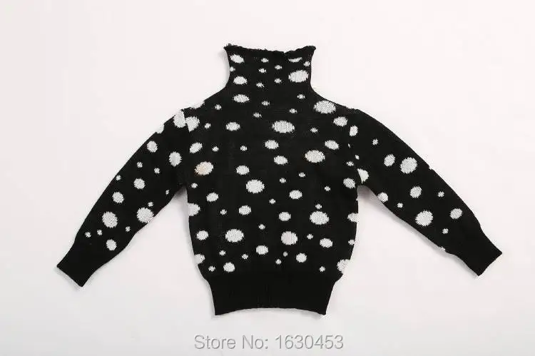 Высокое Качество Дети девушки свитер Вязаный пуловер свитера девочка Детская