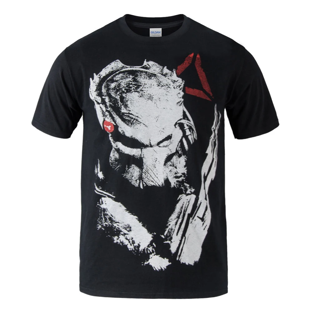 Хищников летняя футболка с рисунком из хлопка Повседневные футболки коротким