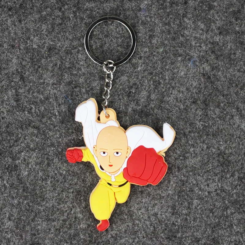 7 шт/лот Аниме ONE PUNCH MAN Saitama Sensei Genos Tatsumaki Tornado of Terror Figure Toys мини брелок подвеска
