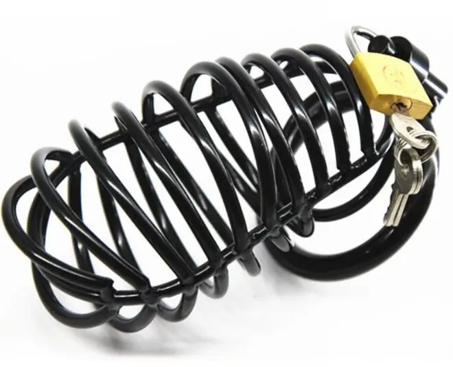 ЗАКЛЮЧЕННЫЙ мужской из нержавеющей стали для закусок клетка кольцо пениса устройство катетер с невидимым