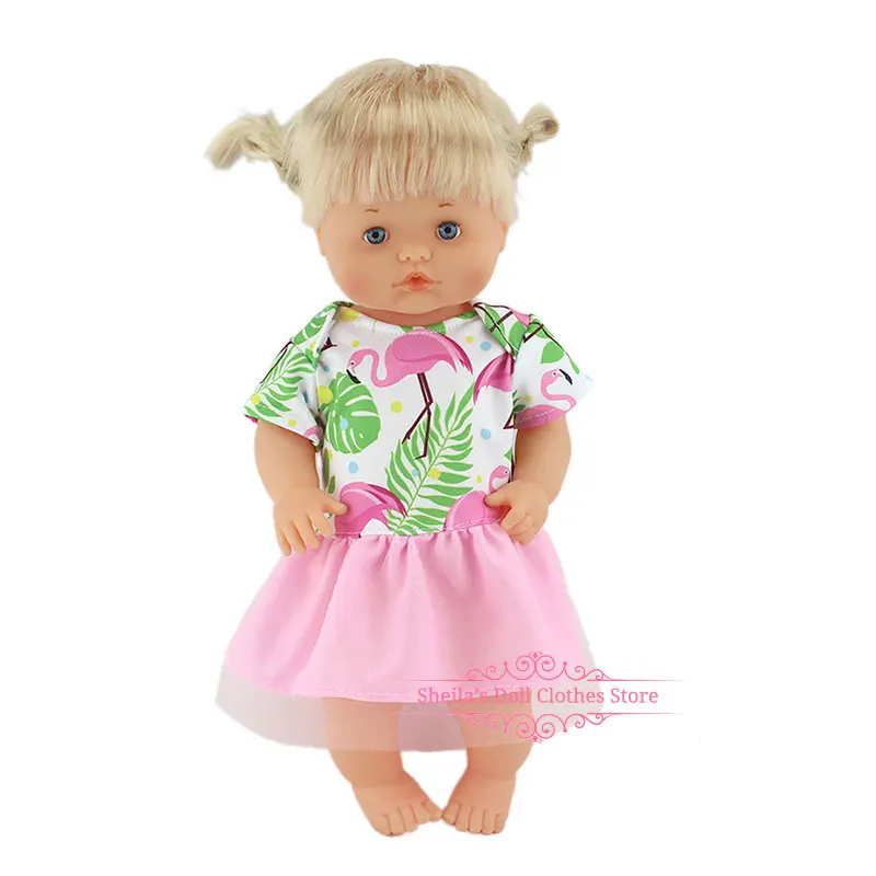 Новое модное платье подходит 40 см 41 см Nenucos кукла Nenuco Ropa su Hermanita фиолетовая футболка с длинными рукавами в фиолетовый горошек брюки с шапочкой - Цвет: 07