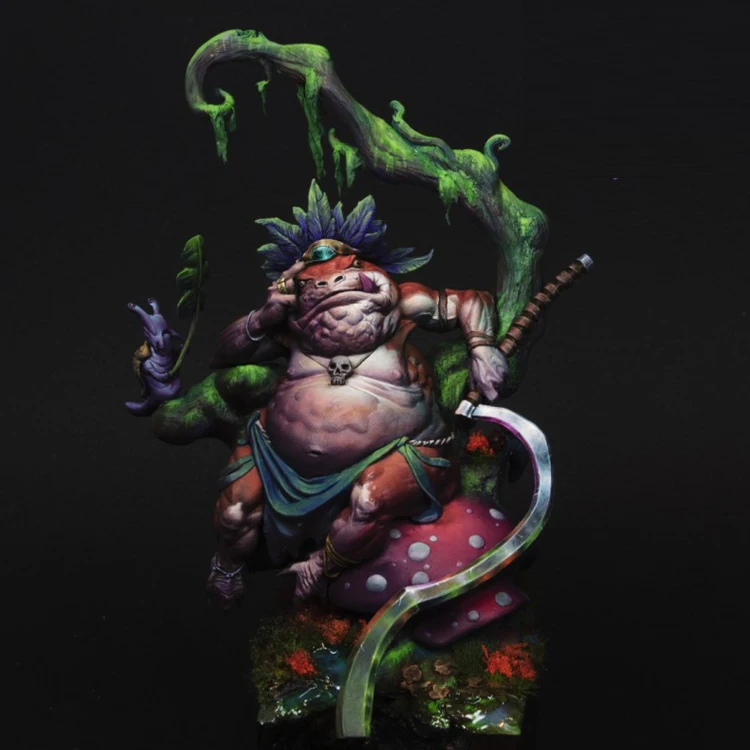 1/24 Toad King: ToadFather модель из смолы GK фантастическая тема разобранный и Неокрашенный