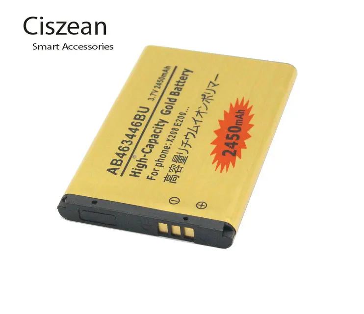 1x AB463446BU Сменный аккумулятор для Samsung SGH E251 E258 E350 E428 E500 E900 E908 M620 C512 X208 1258 1250 и т. д.|battery